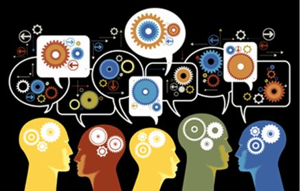 cartoon of head thinking ideas