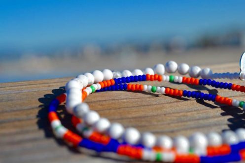 Beads On A Beach Deck