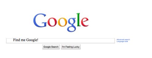 google homepage classic
