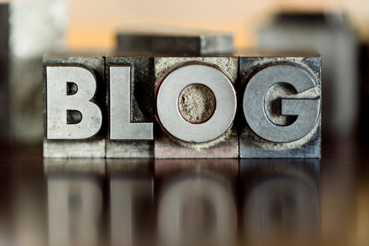 how to blog text graphic