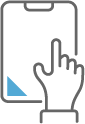 reviews and reputation mobile icon