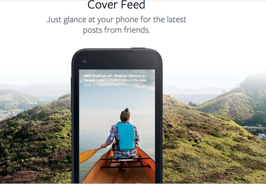 Facebook home launch