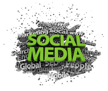 social media graphic text