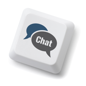 chat logo button