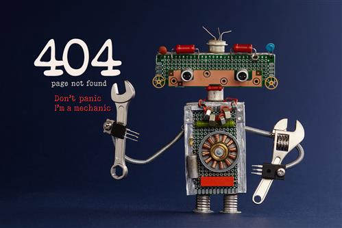 404 Error Robot  when User Experience is Bad