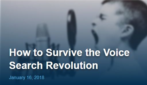 Survive Voice Search Revolution National Positions Blog
