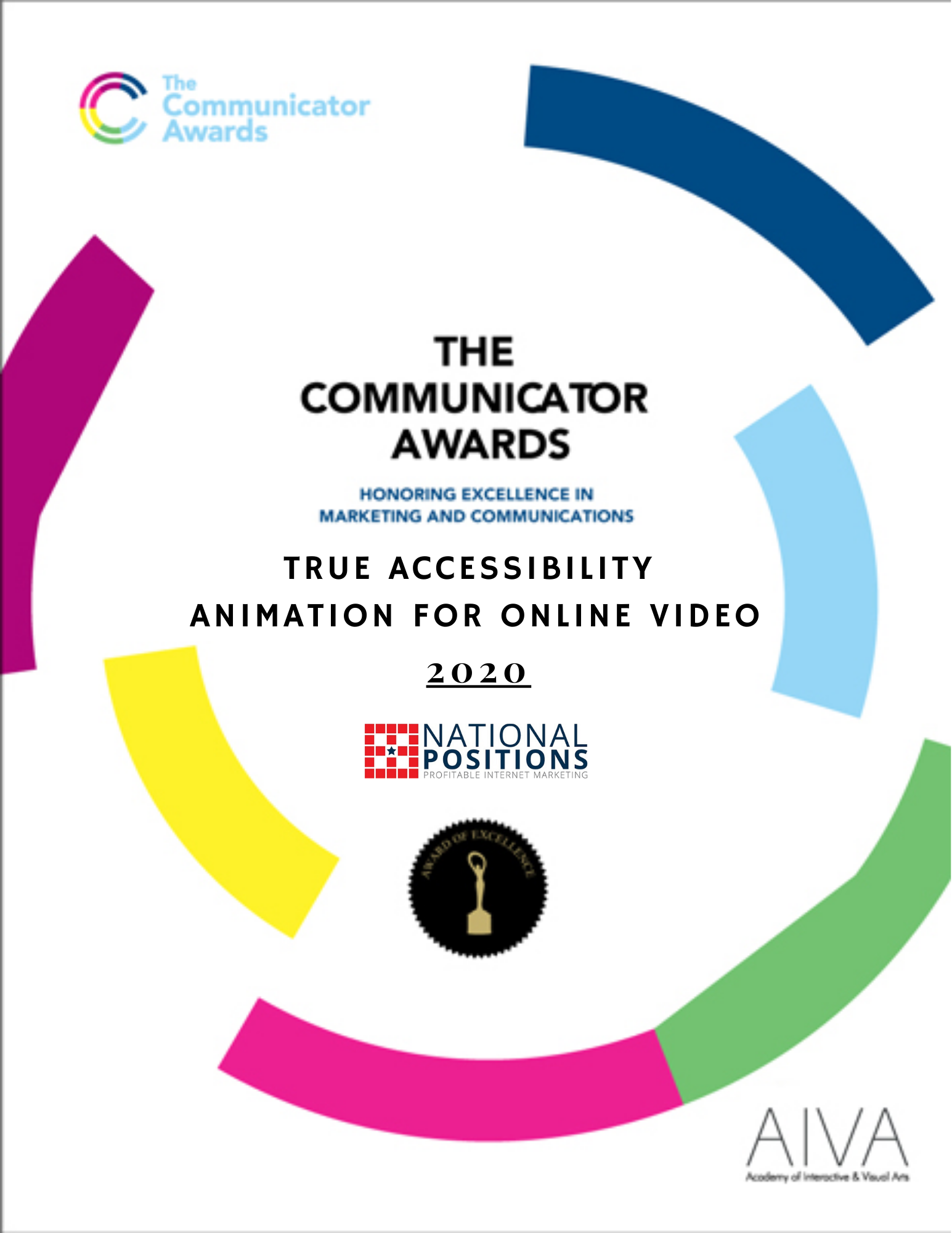 Communicator Awards Online Video Animation