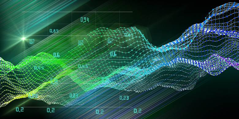 line graphs showing volatility