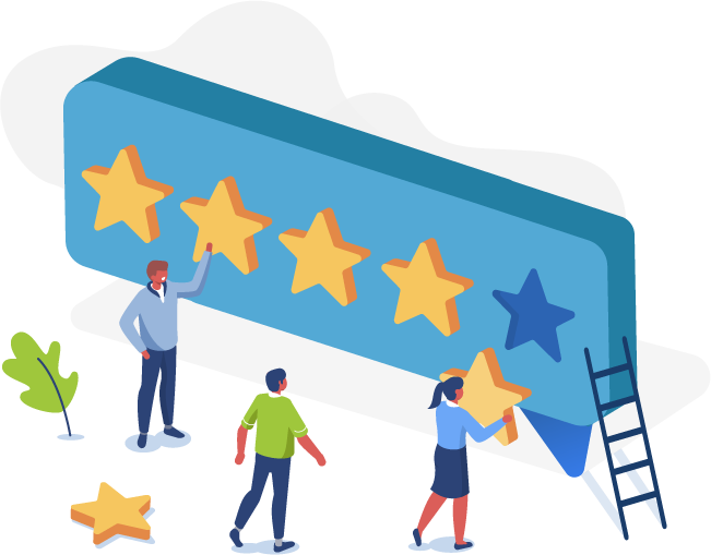 reviews and reputation 5 star