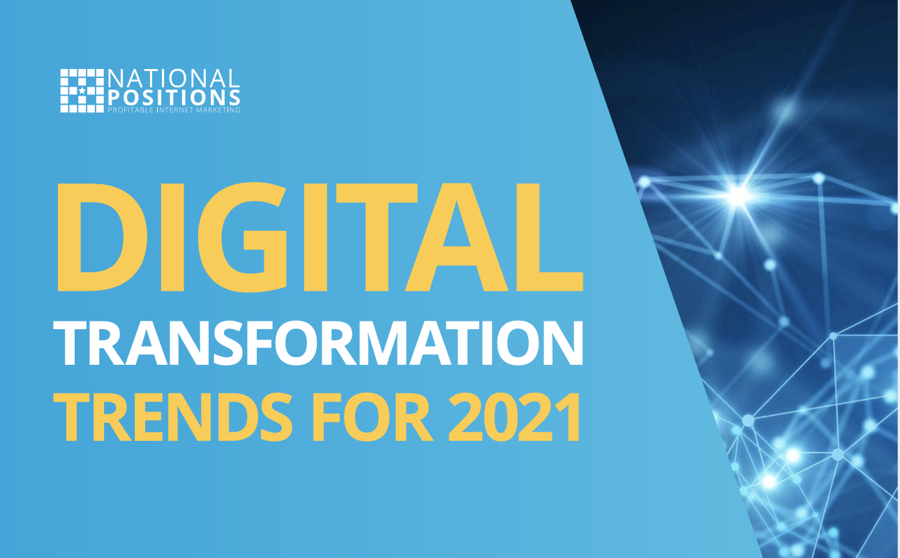 Digital Transformation Trends for 2021 eBook cover