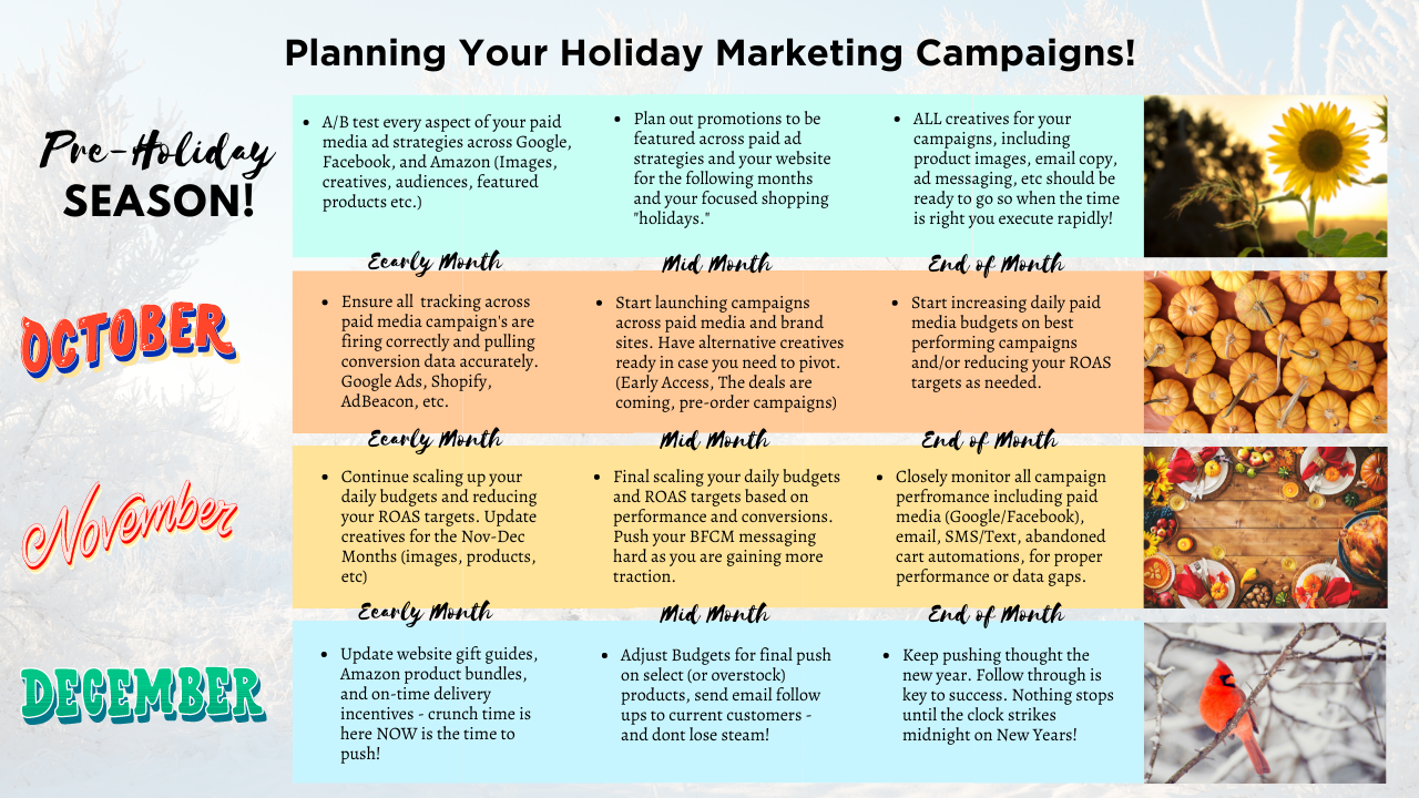 Marketing Strategy Holiday Calendar