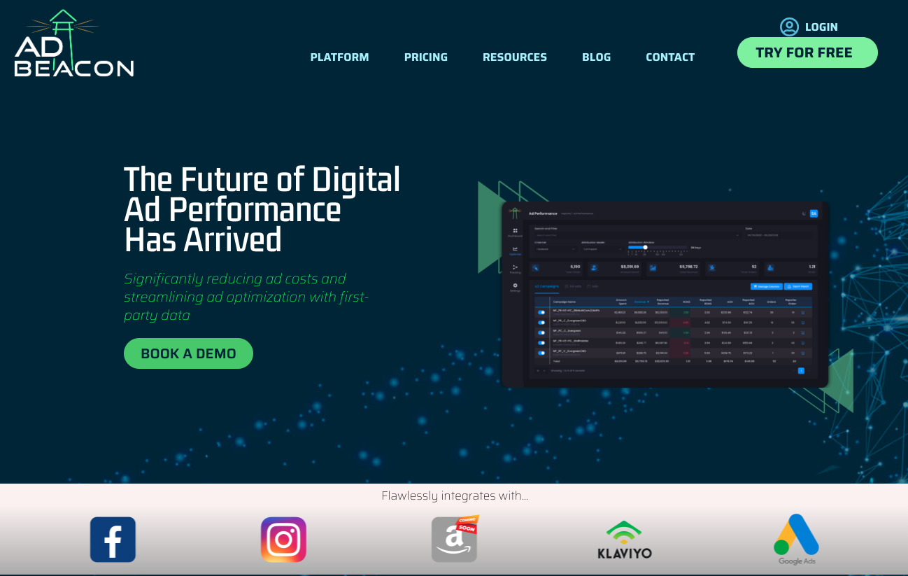 adbeacon homepage