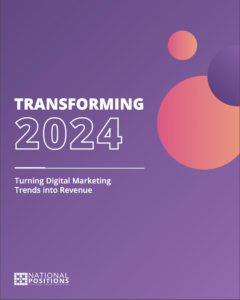 National Positions Digital Transformation 2024 ebook cover
