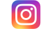 The image shows the Instagram logo, which is a rounded square with a gradient background from purple to orange, and a white outline of a camera in the center.