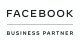 Logo with "Facebook Business Partner" text in black on a white background, symbolizing expert consultation and marketing strategy excellence.